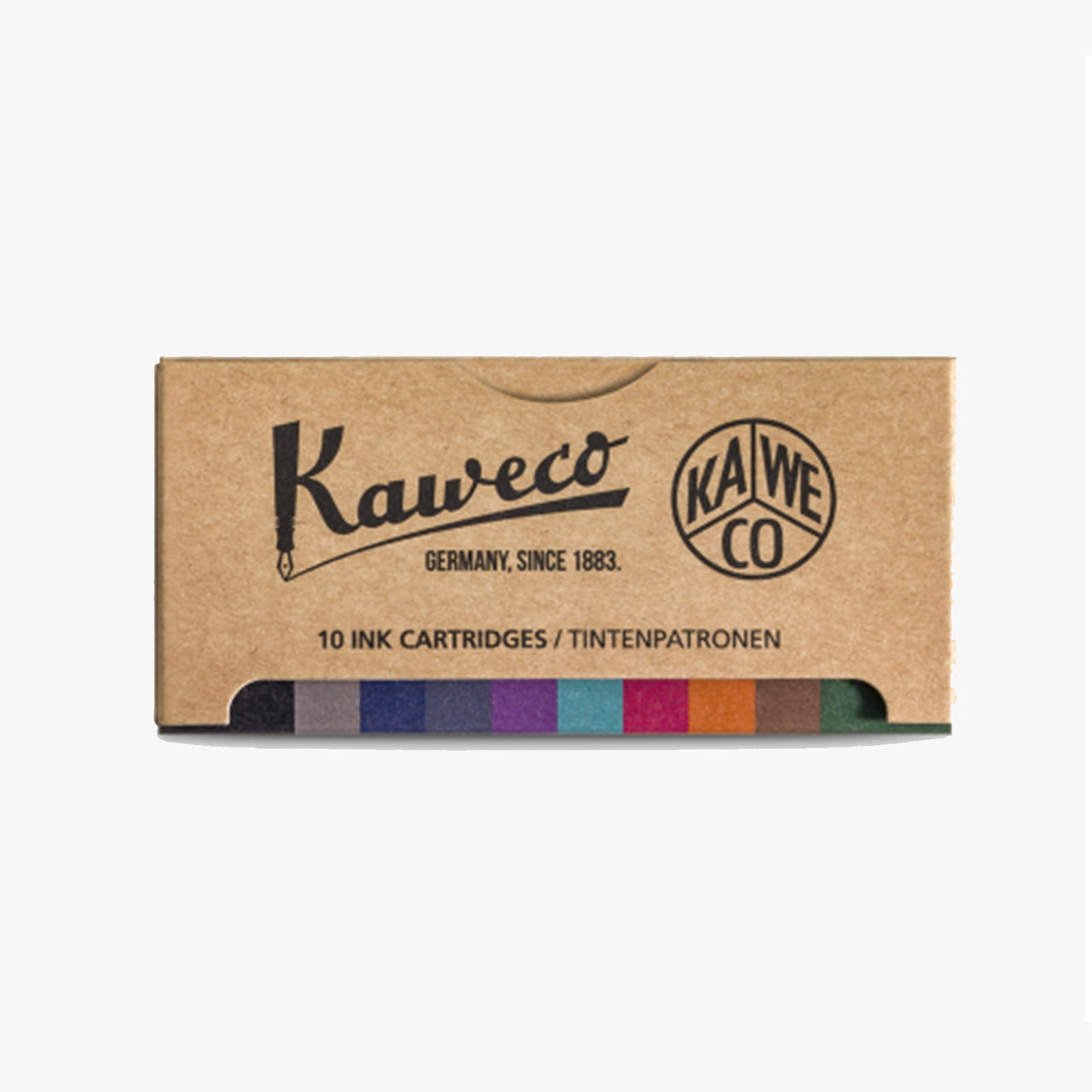 Naboje do piór Kaweco - zestaw mix 10 kolorów