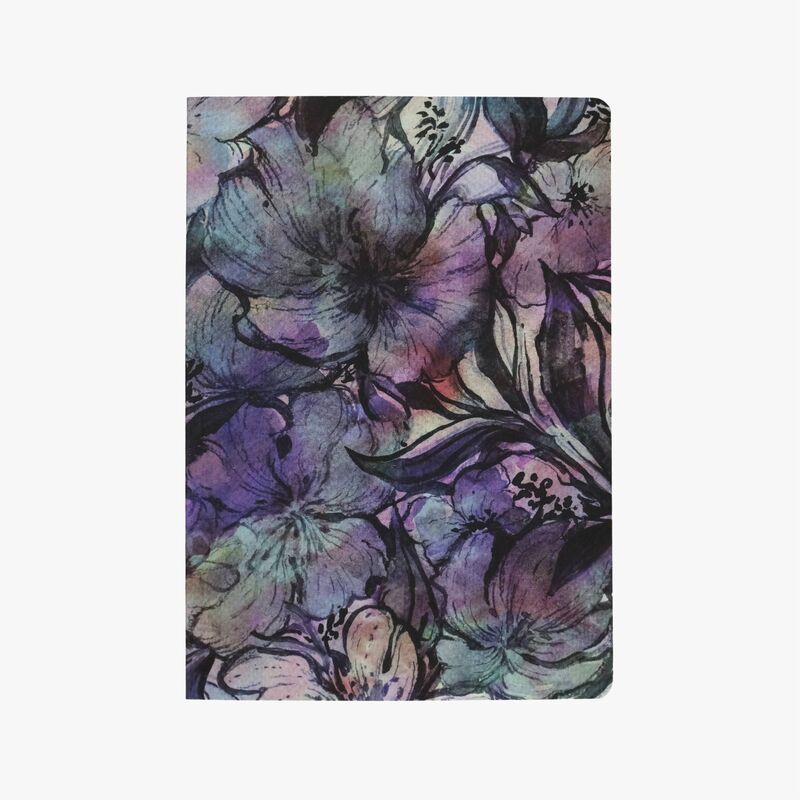 Blossom of Wind — notatnik otabind w kropki (A5), miękka oprawa, 120 gsm