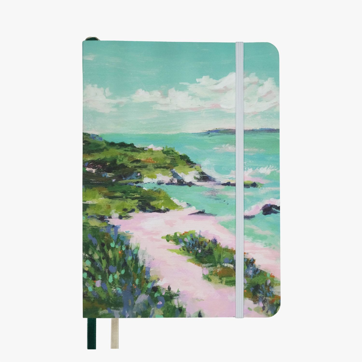 Summer Coast — notes w kropki (B5), miękka oprawa, 120 gsm