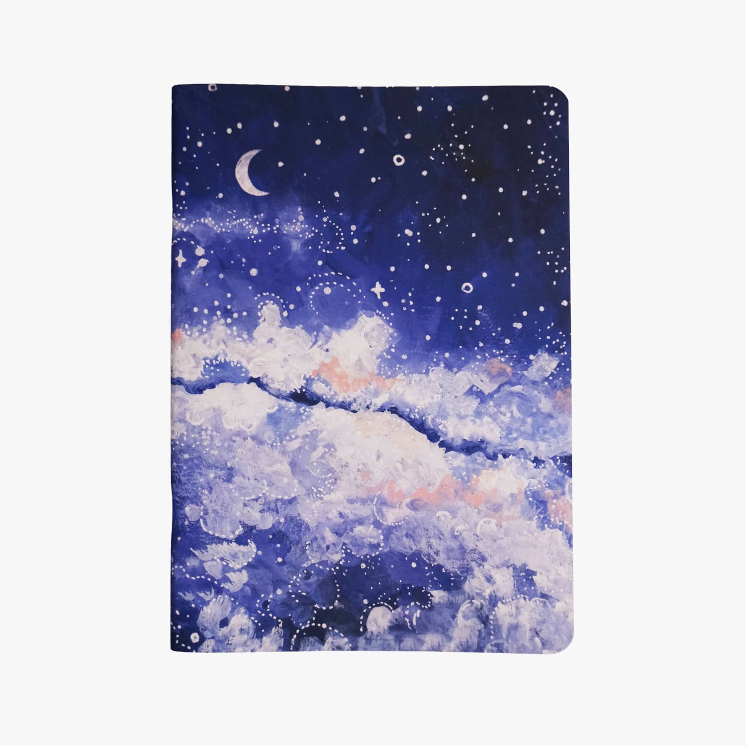 Milky Way - mini zeszyt w kropki 9x13cm (B7), 120gsm